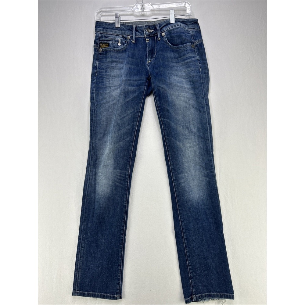 G-STAR ORIGINALS RAW MIDGE STRAIGHT Jeans Womens Size 30 X 32* Blue Denim